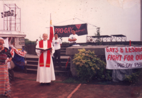 The Pride Mass at the First Pride March in Manila (and Asia) in 1994.
