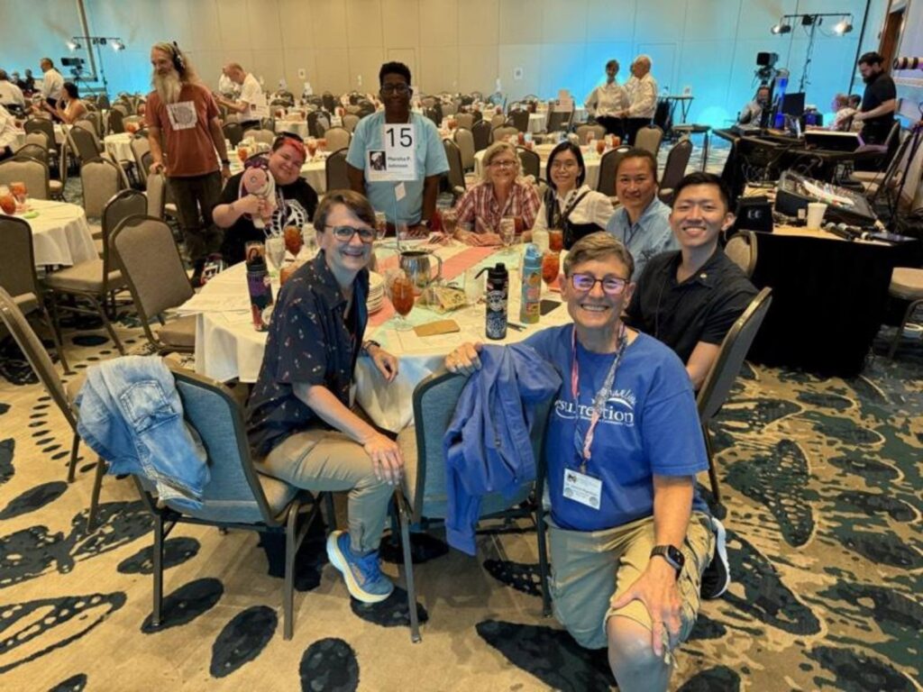 Members of Open Table MCC attend the MCC Denomination's General Conference 2025 in Scottsdale, Arizona, USA.